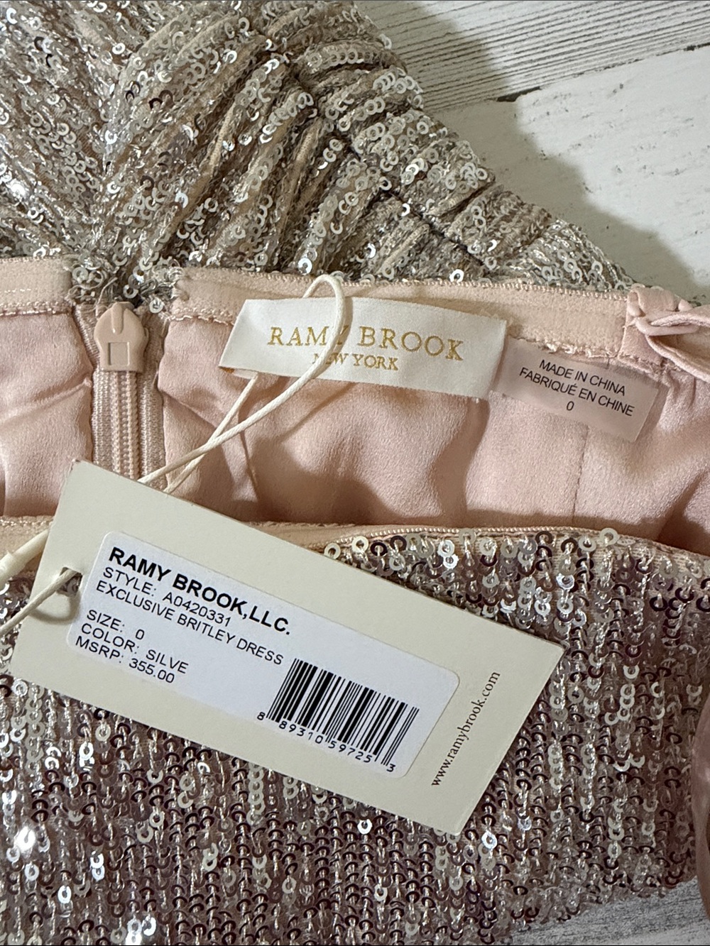 Ramy Brook Exclusive Britley Dress Size 0 NWT - Picture 5 of 7